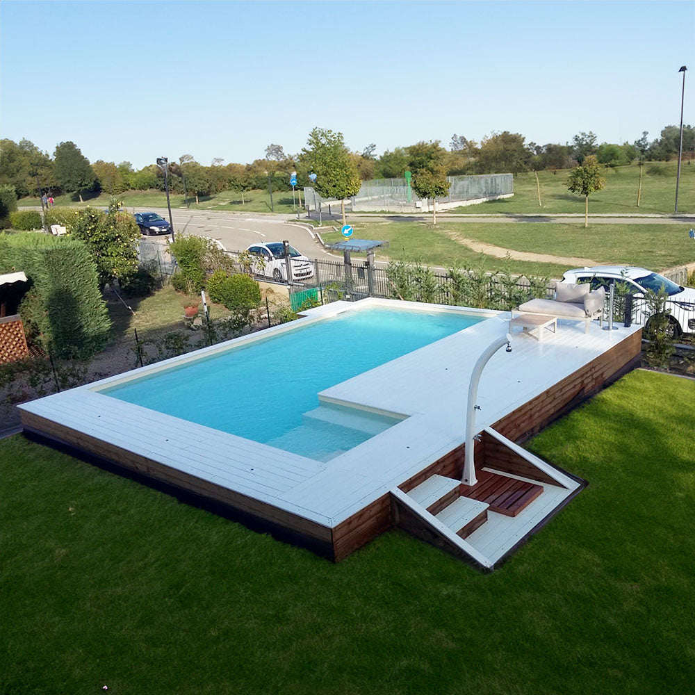 Piscina in Legno Rettangolare SU MISURA