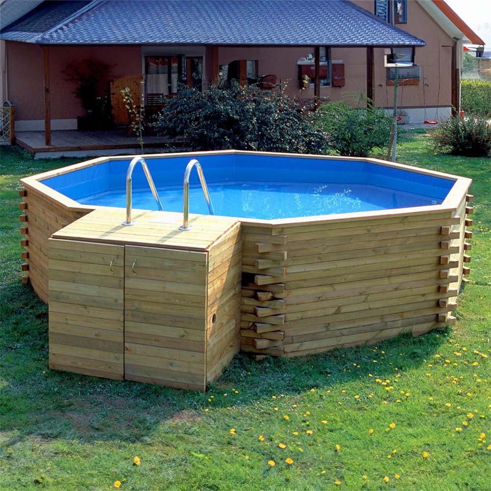 Piscina in Legno Ottagonale SU MISURA