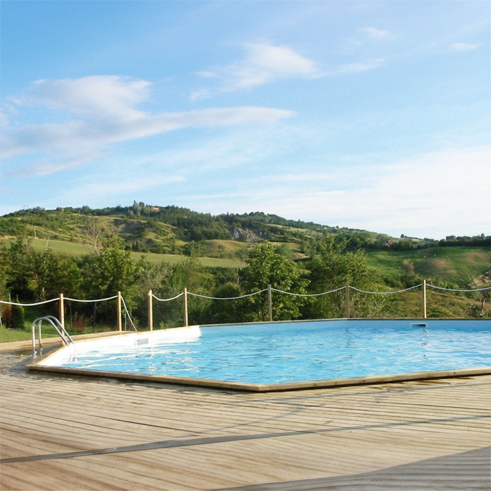 Piscina in Legno Ottagonale SU MISURA