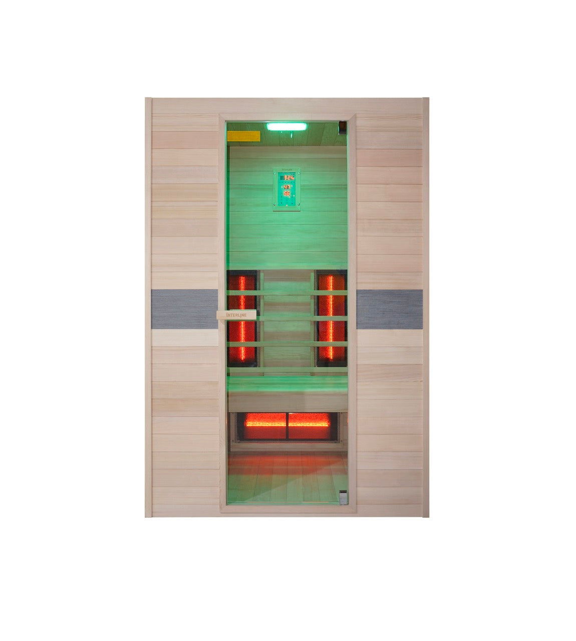 Sauna ad Infrarossi Giada Doppia led verde