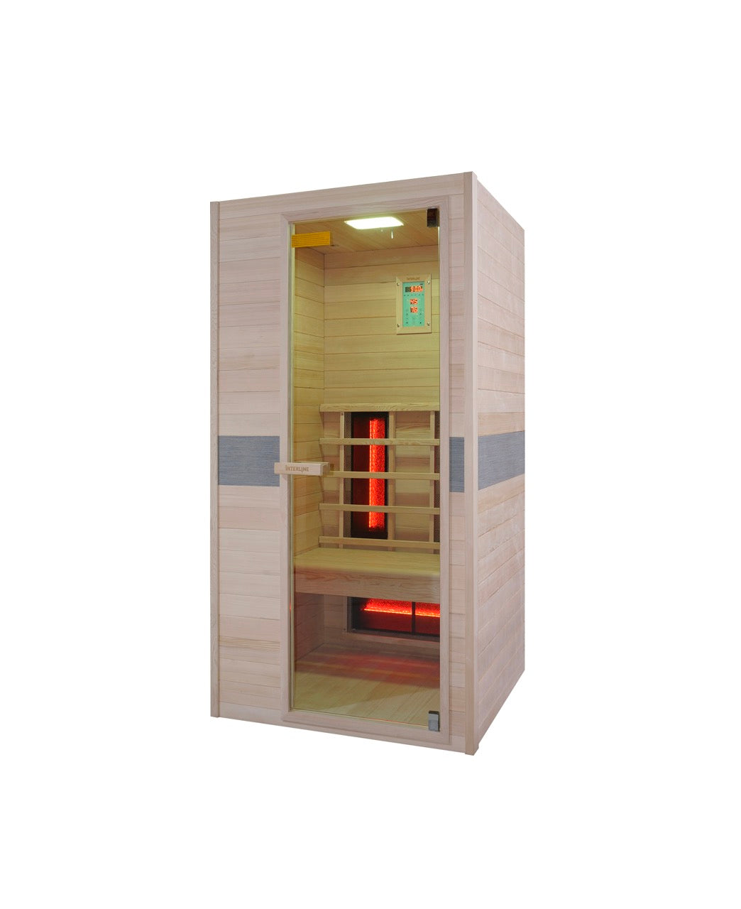 Sauna ad Infrarossi Giada Singola led giallo