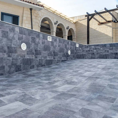 Rivestimento PVC Membrana Haogenplast Stone Tile GREY