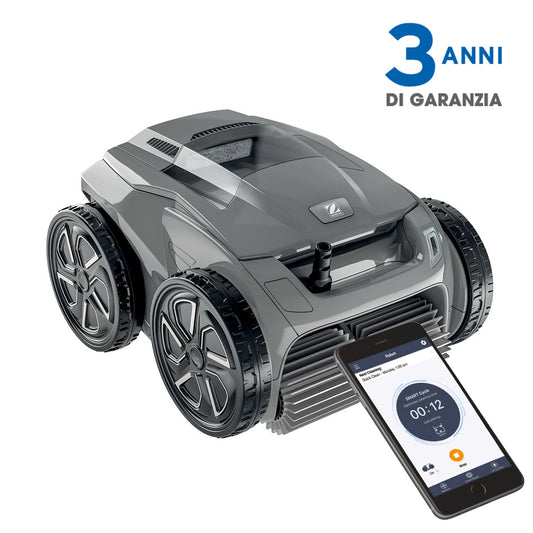 Robot Pulitore Piscina con cavo, Wi-Fi e App Zodiac 6400 IQ Alpha iQ