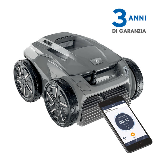 Robot Pulitore Piscina con cavo, Wi-Fi e App Zodiac 6600 IQ Alpha iQ